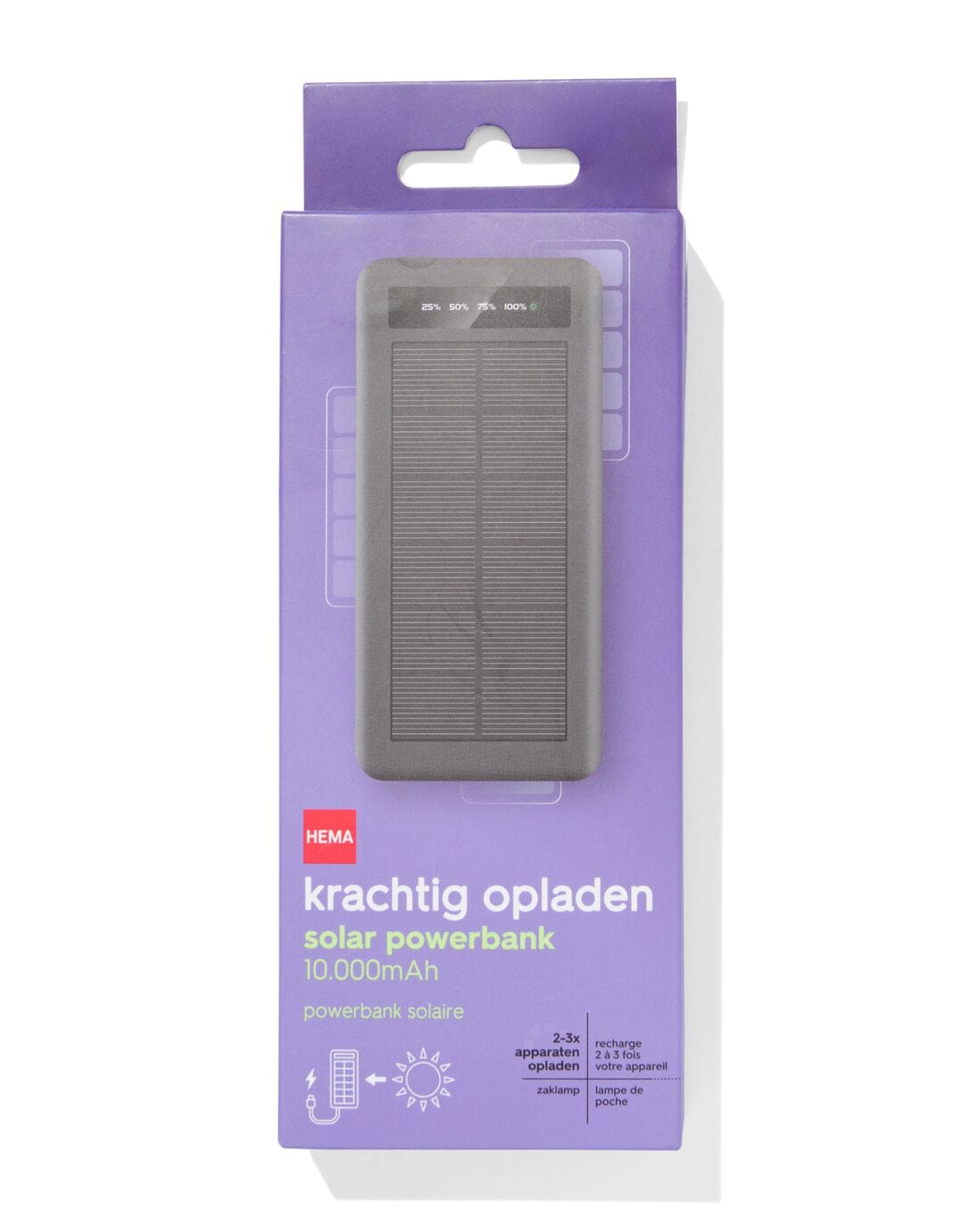 HEMA Solar Powerbank 10.000mAh